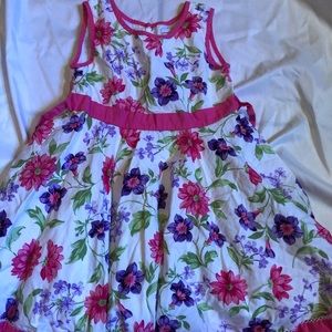 Spring Floral Toddler Dress